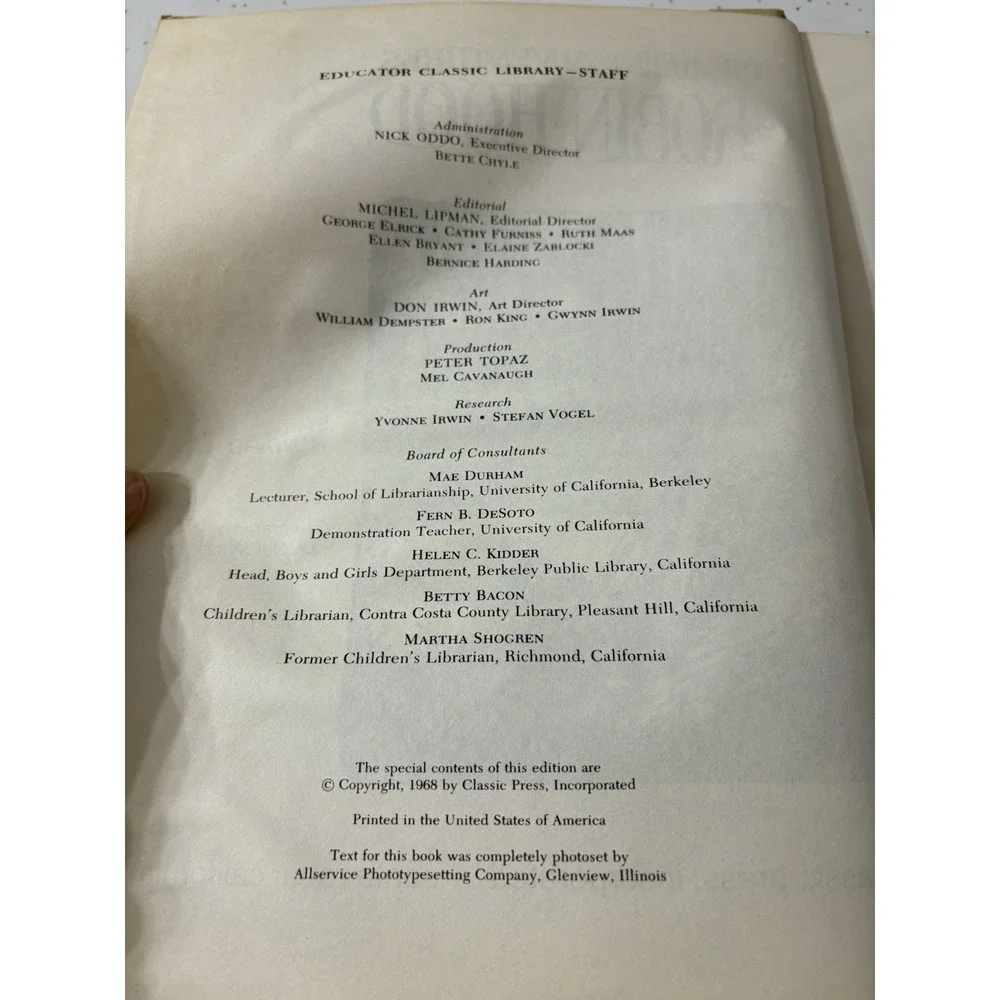 The Merry Adventures Of Robin Hood Howard Pile HC Educator Classic Vintage 1968‎